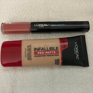 Loreal Infallible Mini Bundle - Matte Foundation/Lipstick